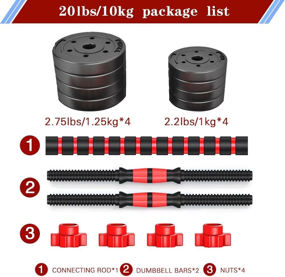 Lightweight Adjustable-Dumbbells-Sets for Home Gym