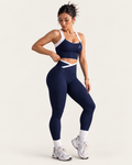 AXIS Cross-Back Sports Bra & Cross-Waist Legging Set